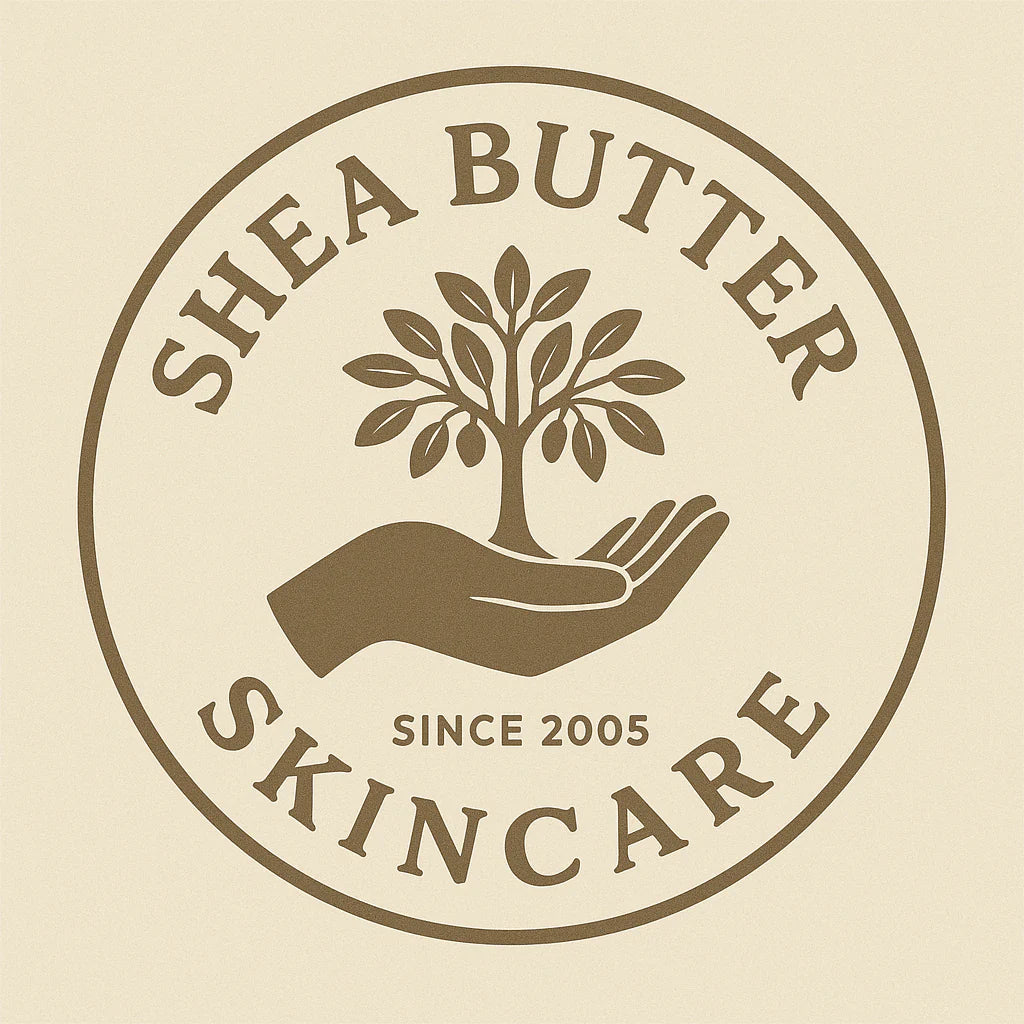 SheaByNature Shea Body Care Sample Collection – 12 Natural Body Butter & Cream Minis in African Fabric Gift Bag