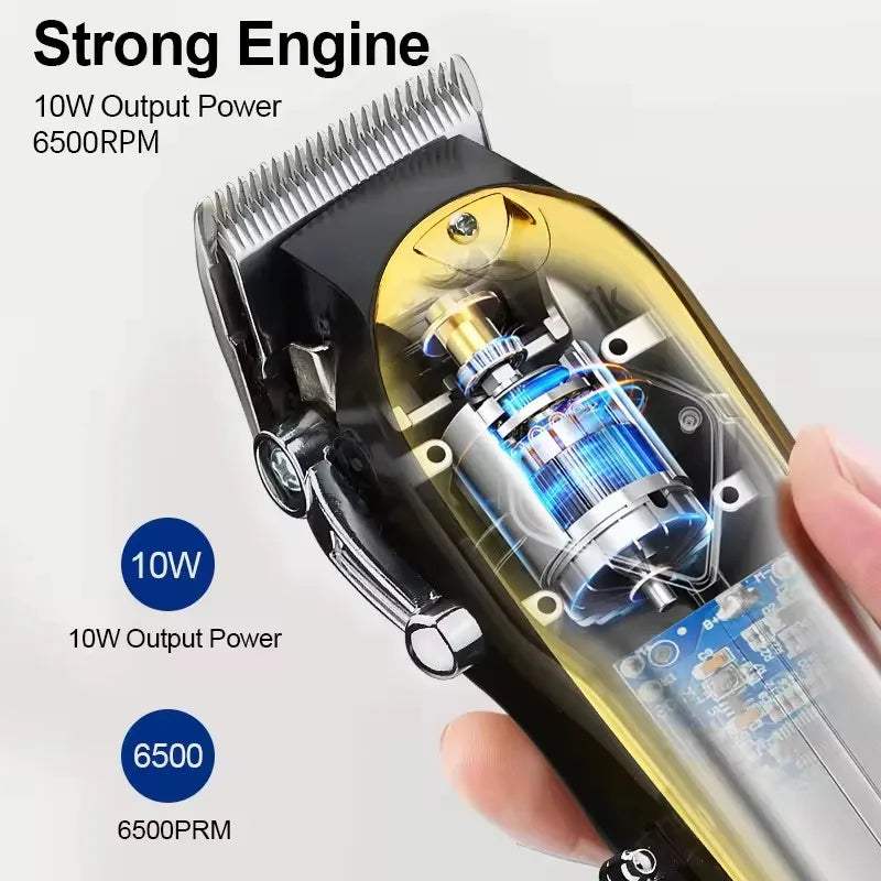 Electric Hair Clipper Men Rechargeable Shaver Beard Barber Hair