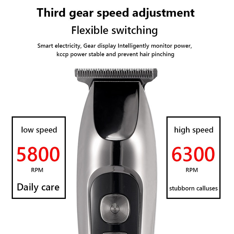 Barber Shop Hair Clipper Professional Hair Trimmer For Men Beard
