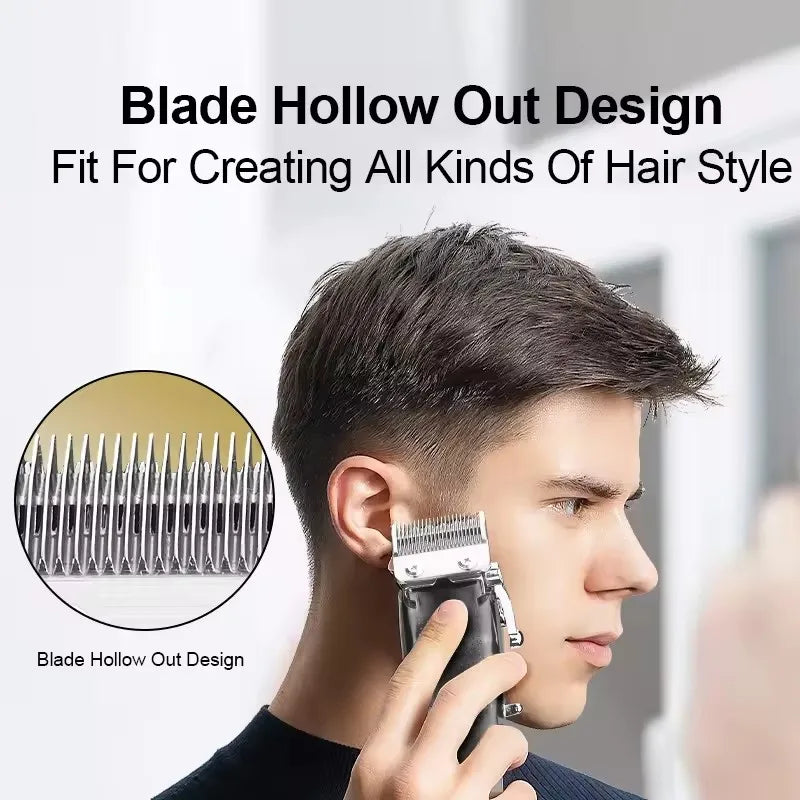 Electric Hair Clipper Men Rechargeable Shaver Beard Barber Hair