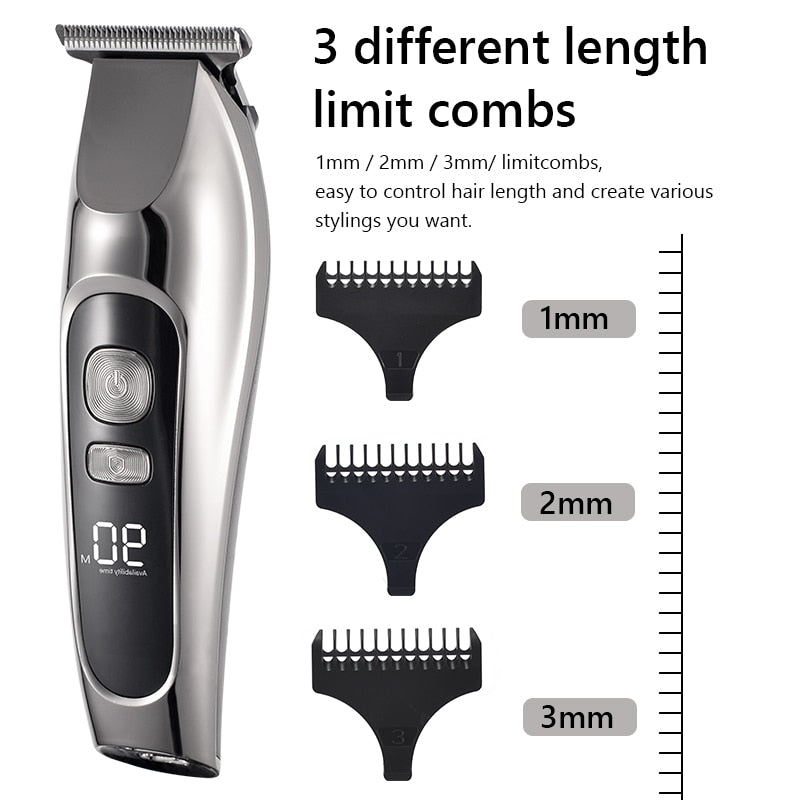 Barber Shop Hair Clipper Professional Hair Trimmer For Men Beard