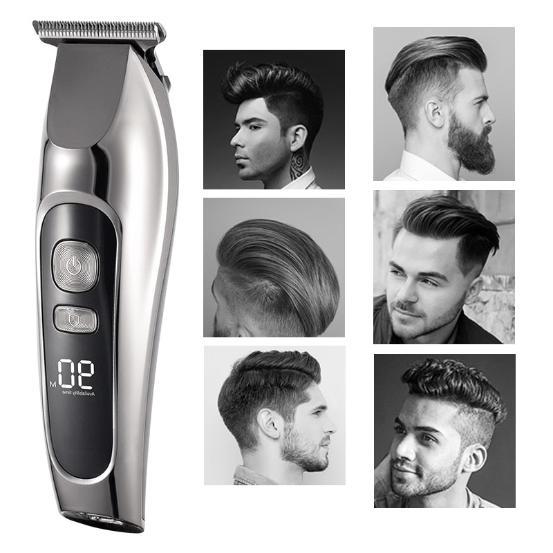 Barber Shop Hair Clipper Professional Hair Trimmer For Men Beard