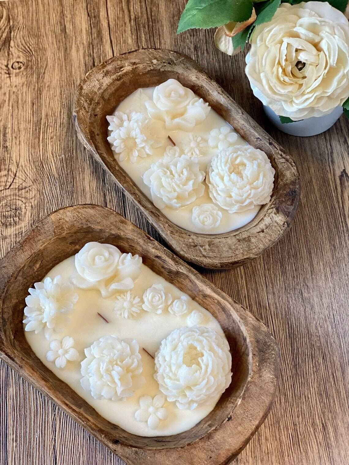Botanical Garden Candle Free Shipping - Scented Dough Bowl Decor