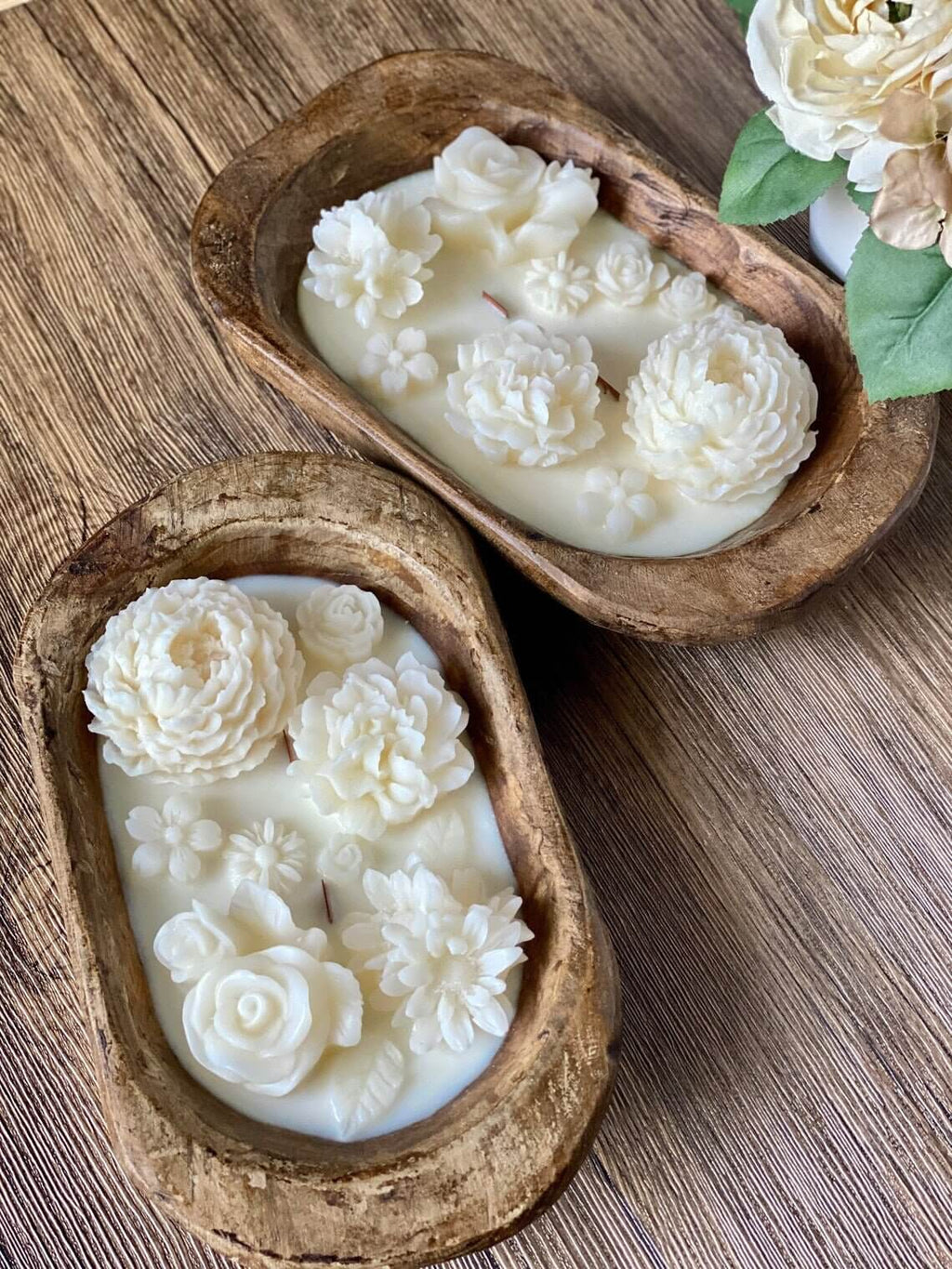 Botanical Garden Candle Free Shipping - Scented Dough Bowl Decor