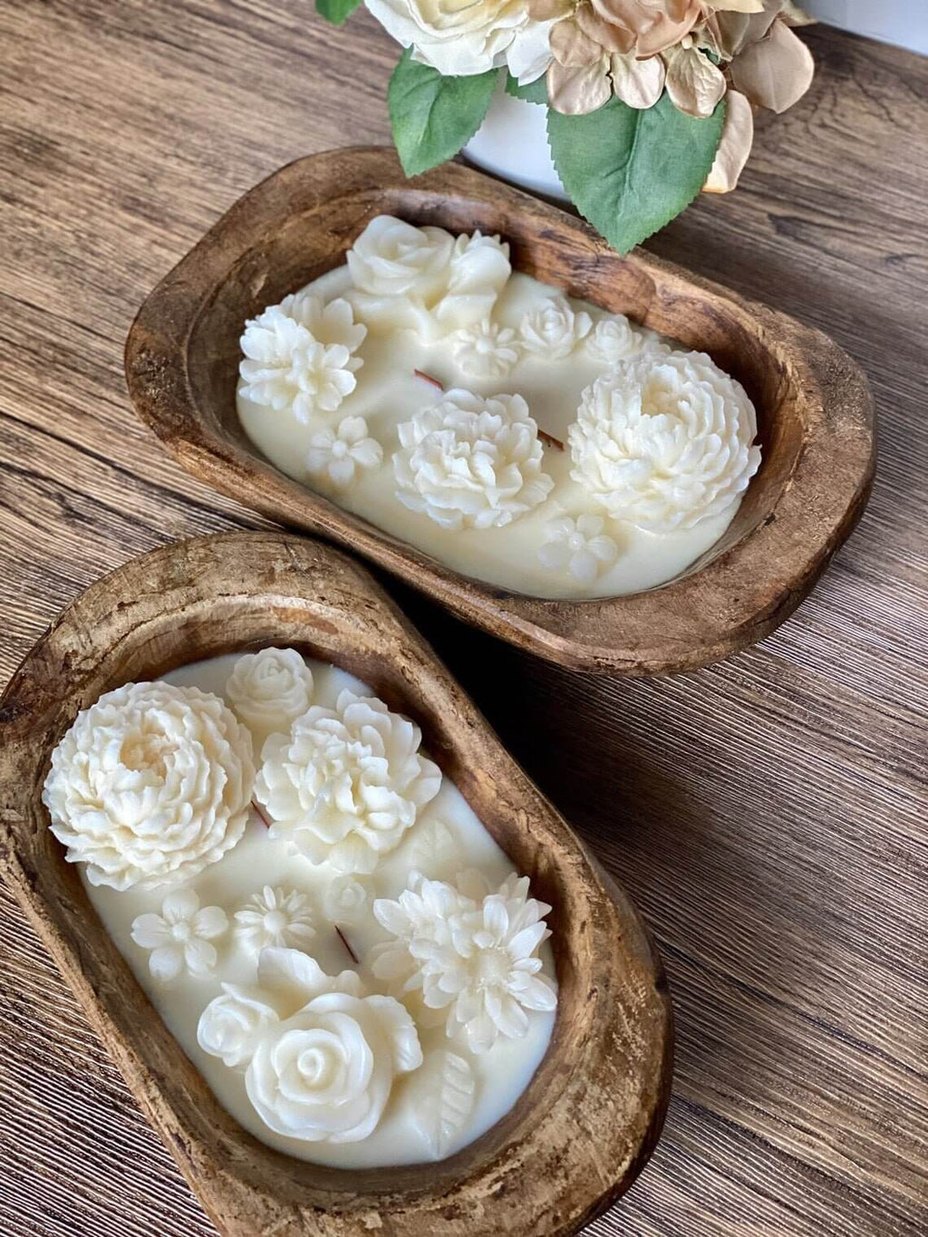 Botanical Garden Candle Free Shipping - Scented Dough Bowl Decor