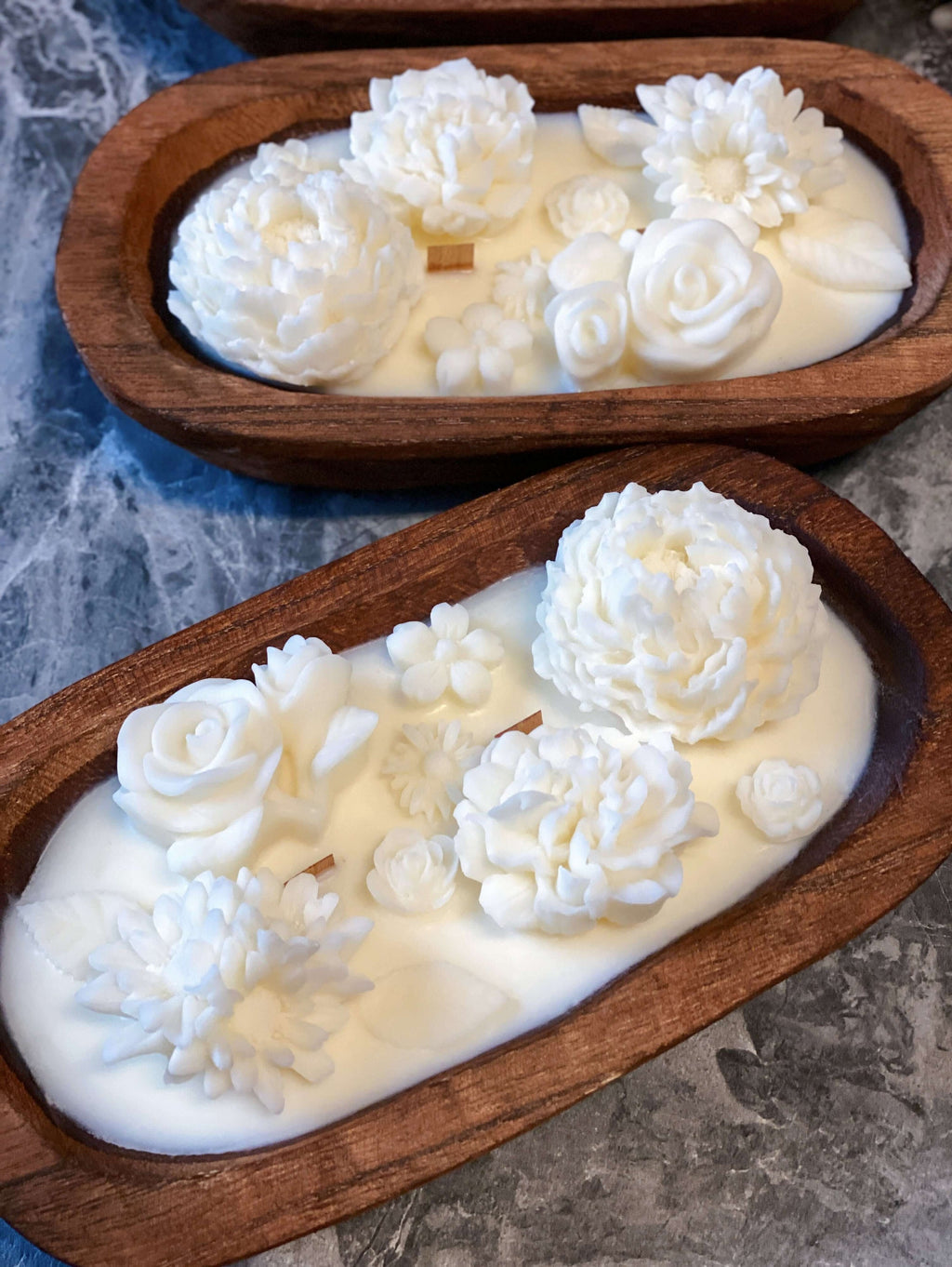 Botanical Garden Candle Free Shipping - Scented Dough Bowl Decor